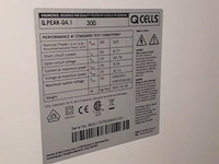Hanwha q cells q.peak-g4.1 300 zonnepanelen - 14 stuks - afbeelding 2 van  2