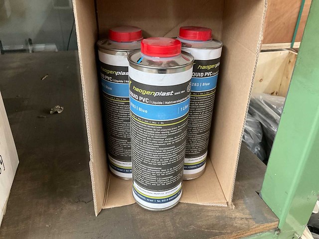 Haogen plast liquid pvc blue (3x) - afbeelding 1 van  1