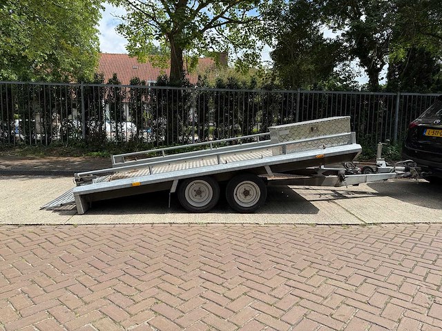 Hapert - 2008 - h 2700 - kantelbare aanhangwagen / machinetransporter - afbeelding 5 van  16