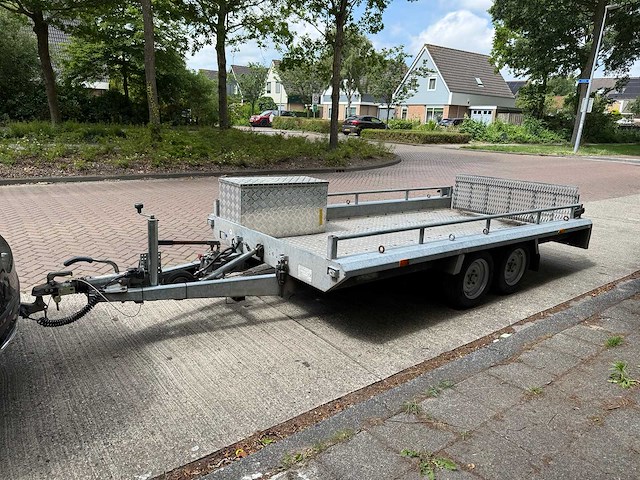 Hapert - 2008 - h 2700 - kantelbare aanhangwagen / machinetransporter - afbeelding 1 van  16
