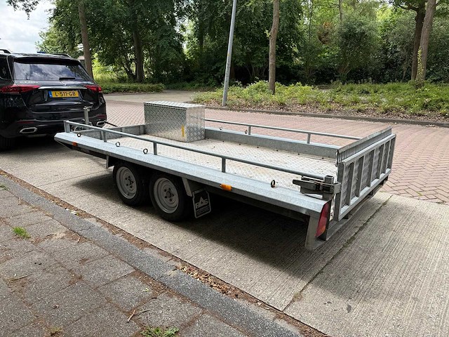 Hapert - 2008 - h 2700 - kantelbare aanhangwagen / machinetransporter - afbeelding 12 van  16