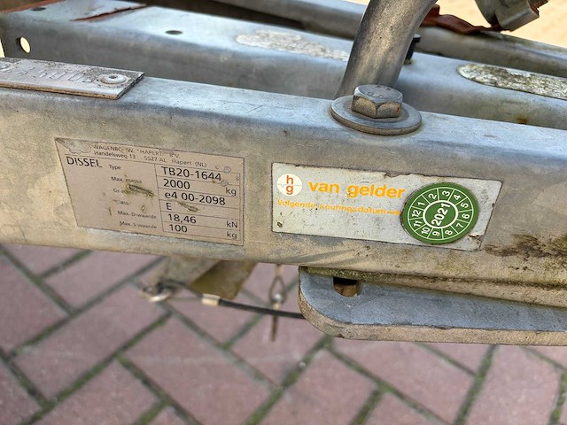 Hapert - 2010 - 2000al - huif aanhangwagen - afbeelding 11 van  13