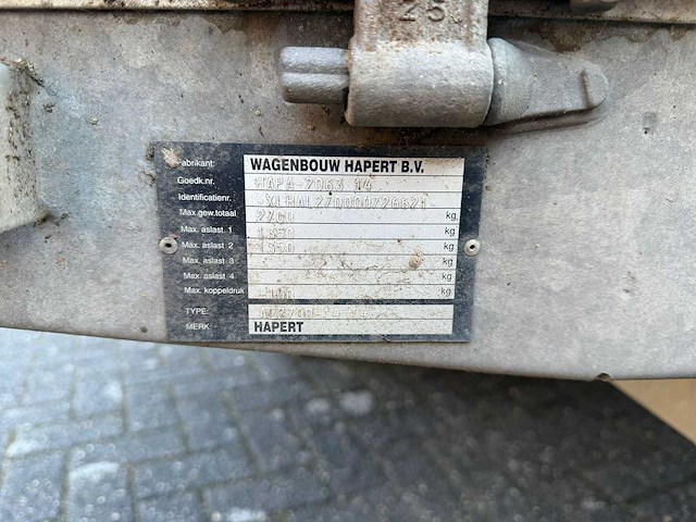 Hapert - 2010 - al - aanhanger 48-wg-nh - afbeelding 2 van  3