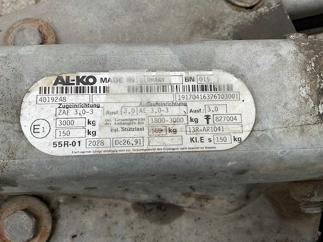 Hapert - aanhangwagen - afbeelding 3 van  12