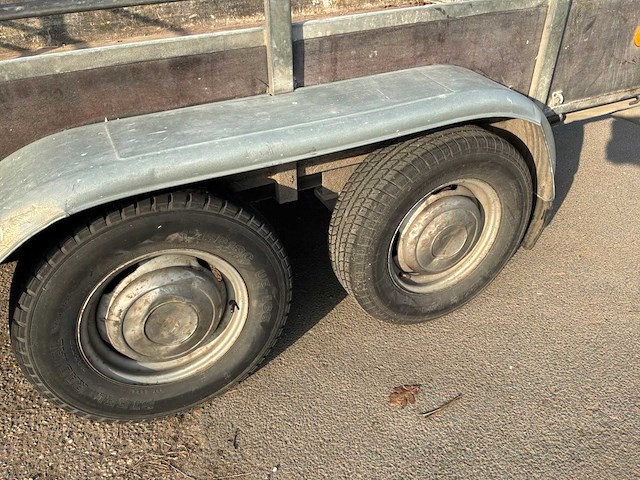 Hapert dl 2000 aanhangwagen/bakwagen 300x150cm 2000kg - afbeelding 4 van  9