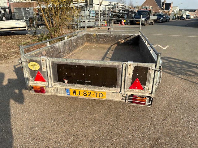 Hapert dl 2000 aanhangwagen/bakwagen 300x150cm 2000kg - afbeelding 8 van  9