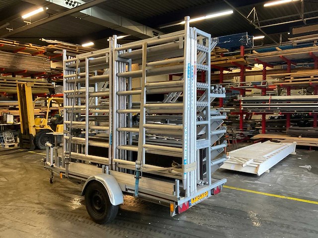 Hapert euroscaffold rolsteiger aanhangwagen - afbeelding 10 van  15
