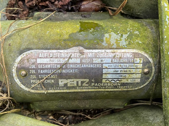 Hapert hapa 1025 2000 kiep aanhangwagen - afbeelding 8 van  9