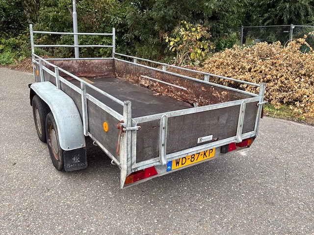 Hapert k 2000 aanhanger 300x130cm 2000kg - afbeelding 6 van  8