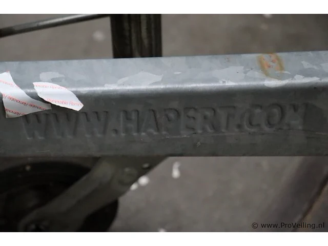 Hapert middenasaanhangwagen - kenteken: 07-wp-pt - afbeelding 5 van  26