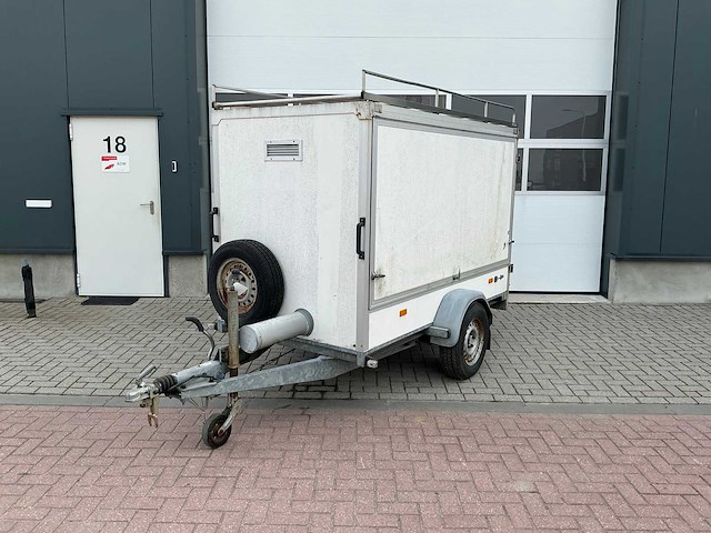 Hapert p13 45 gesloten aanhangwagen - afbeelding 1 van  7