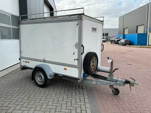 Hapert p13 45 gesloten aanhangwagen - afbeelding 2 van  7