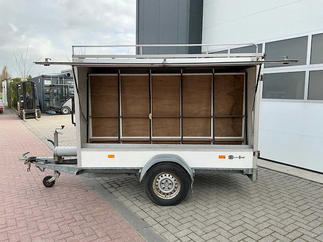 Hapert p13 45 gesloten aanhangwagen - afbeelding 3 van  7