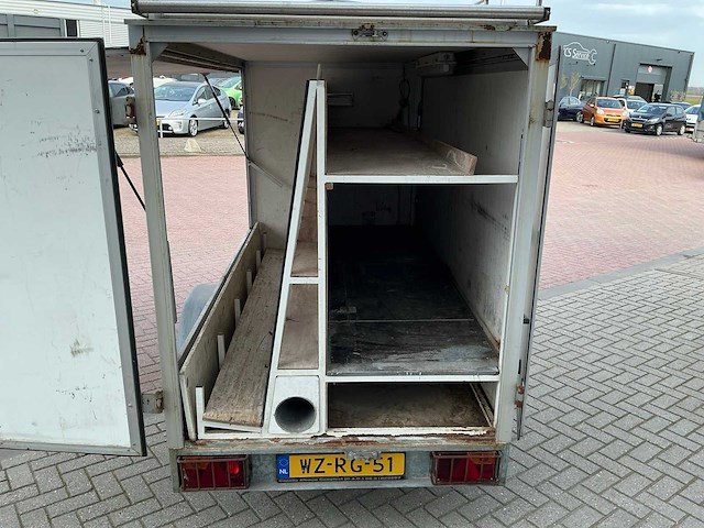 Hapert p13 45 gesloten aanhangwagen - afbeelding 4 van  7