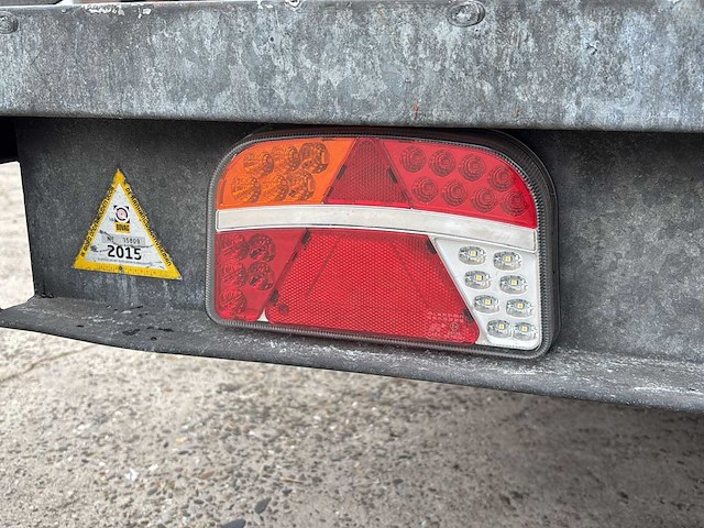 Hapert ta tandemasser aanhangwagen voorzien van lier - afbeelding 4 van  13