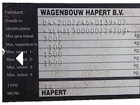 Hapert ta tandemasser aanhangwagen voorzien van lier - afbeelding 5 van  13