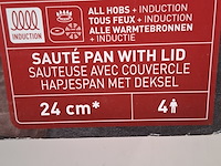 Hapjespan met deksel, tefal, inox infinite - afbeelding 2 van  8