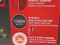 Hapjespan met deksel, tefal, inox infinite - afbeelding 3 van  8