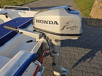 Happy 435 - consoleboot en visboot incl. honda 5 pk 4 takt buitenboordmotor - afbeelding 16 van  33