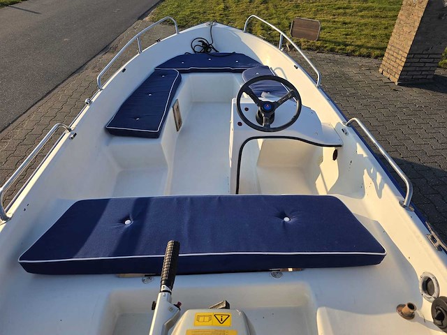 Happy 435 - consoleboot en visboot incl. honda 5 pk 4 takt buitenboordmotor - afbeelding 19 van  33