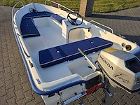 Happy 435 - consoleboot en visboot incl. honda 5 pk 4 takt buitenboordmotor - afbeelding 25 van  33