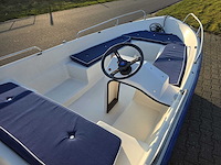 Happy 435 - consoleboot en visboot incl. honda 5 pk 4 takt buitenboordmotor - afbeelding 1 van  4