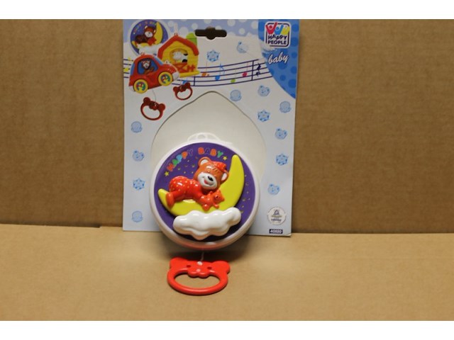 Happy baby speel klok verpakking los 1x in krat f - afbeelding 3 van  3