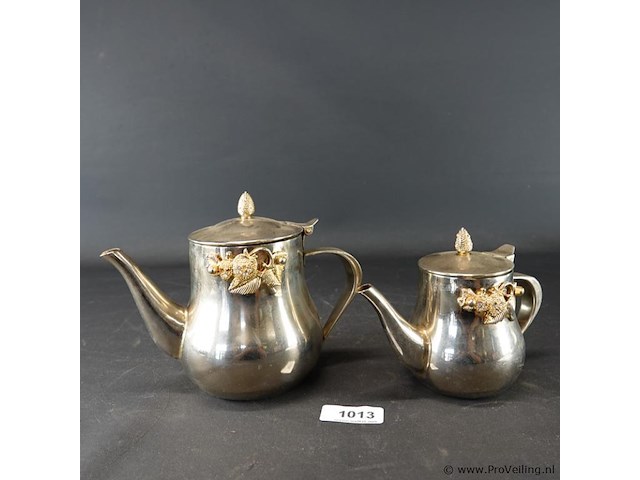 Happy baron inox koffie- en theepot - afbeelding 1 van  5