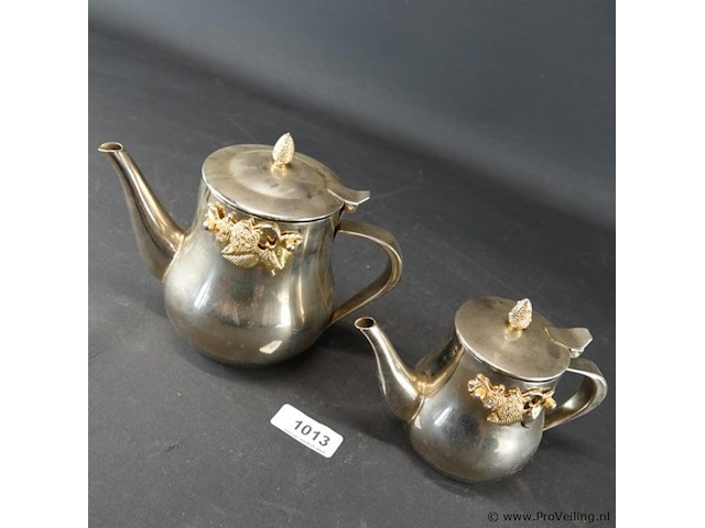 Happy baron inox koffie- en theepot - afbeelding 2 van  5