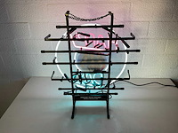 Happy days glas neon decoratie - afbeelding 4 van  4