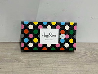 Happy socks maat s (mannen) maat s/m (vrouwen) sokken & boxers (33x)