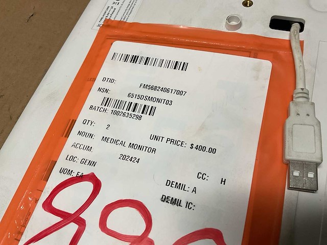 Happyornot hont 1000 medical monitor - afbeelding 5 van  5