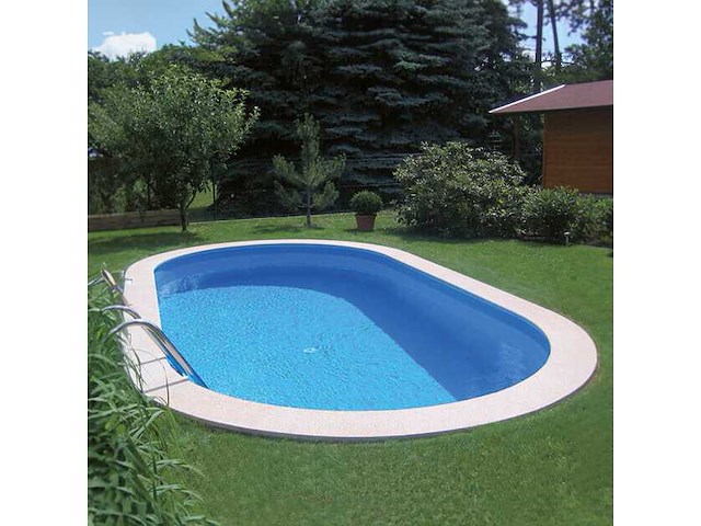 Happypool opzet / inbouw zwembad (ovaal) - afbeelding 1 van  2