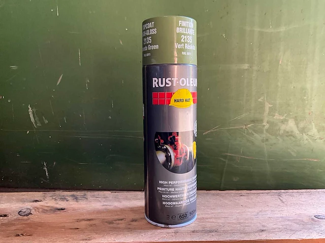 Hard hat - rust-oleum 2135 resedagroen ral6011 - spuitbus verf (6x) - afbeelding 2 van  7