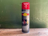 Hard hat - rust-oleum 2165 helderrood ral3000 - spuitbus verf (7x) - afbeelding 2 van  7