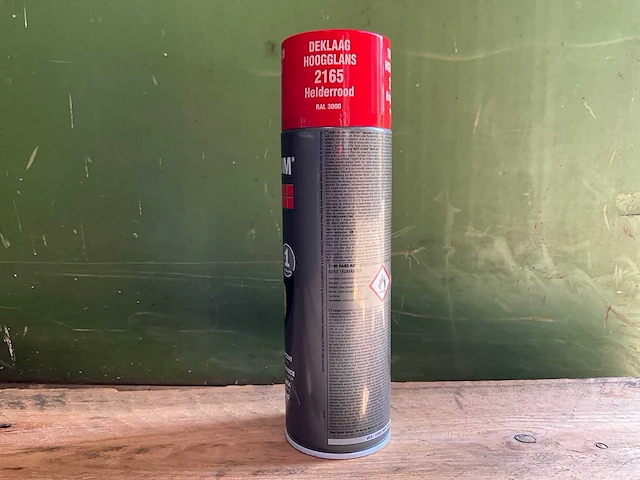 Hard hat - rust-oleum 2165 helderrood ral3000 - spuitbus verf (7x) - afbeelding 3 van  7