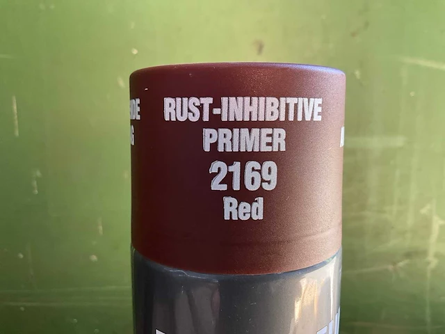 Hard hat - rust-oleum 2169 roodbruin roestwerend - spuitbus primer (9x) - afbeelding 7 van  8