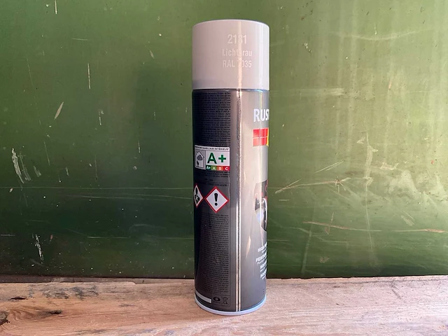Hard hat - rust-oleum 2181 lichtgrijs ral7035 - spuitbus verf (6x) - afbeelding 3 van  7