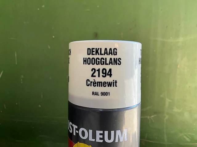 Hard hat - rust-oleum 2194 crème-wit ral9001 - spuitbus verf (5x) - afbeelding 6 van  8