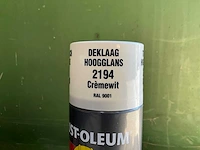 Hard hat - rust-oleum 2194 crème-wit ral9001 - spuitbus verf (5x) - afbeelding 6 van  8