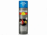Hard hat - rust-oleum 2222 fluorescerend blauw - spuitbus verf (5x)