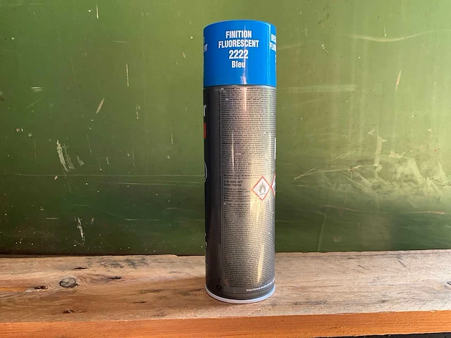 Hard hat - rust-oleum 2222 fluorescerend blauw - spuitbus verf (5x) - afbeelding 3 van  7