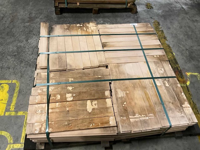 Hard maple visgraatdelen 60x540 mm ca. 8,1 m² - afbeelding 4 van  4