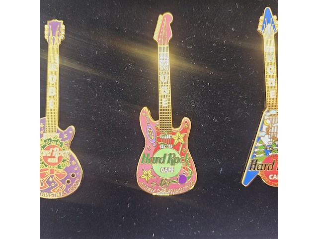 Hard rock café kobe broche set - christmas special - afbeelding 4 van  9