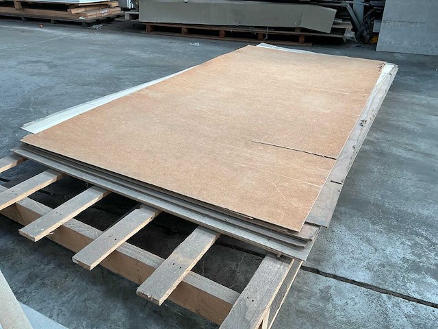 Hardboard fineerhout (10x) - afbeelding 2 van  3