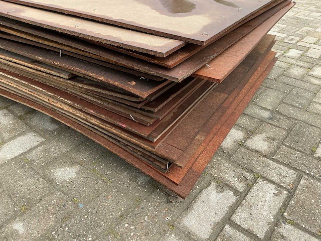 Hardboard platen - ca. 20 stuks - afbeelding 5 van  5