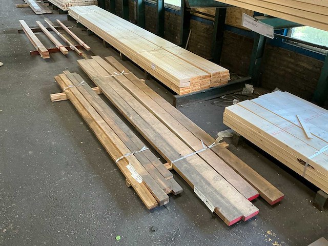 Hardhout 40x125 mm (4x) - afbeelding 1 van  7