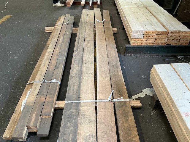 Hardhout 40x125 mm (4x) - afbeelding 6 van  7