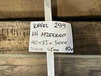 Hardhout afdekkap (10x) - afbeelding 7 van  7