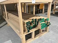 Hardhout balken/latten - afbeelding 1 van  4